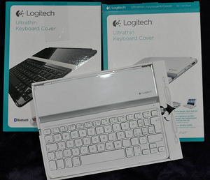 Logitech Ultrathin klaviatuur iPad 2,3,4 hõbe must (1 foto / 3)