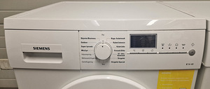 Pesumasin ja kuivati Siemens (4 foto / 7)