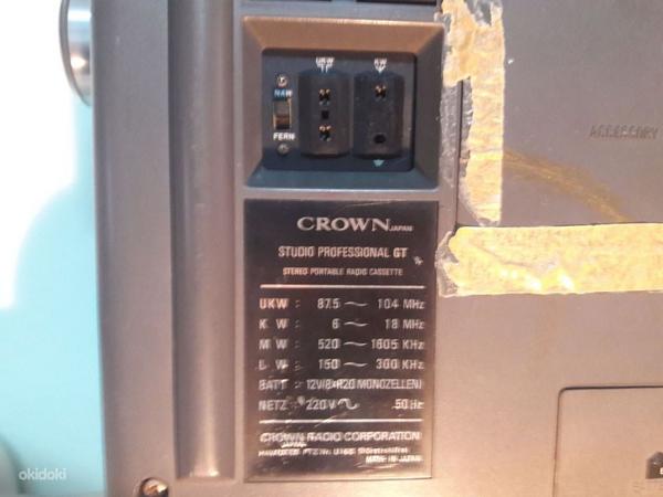 CROWN Professional GT Kassettraadio Boombox Made in Japan (foto #7)