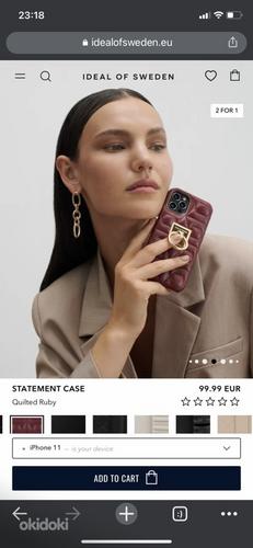 Uus! STATEMENT CASE Quilted Ruby iPhone 11/XR (foto #5)