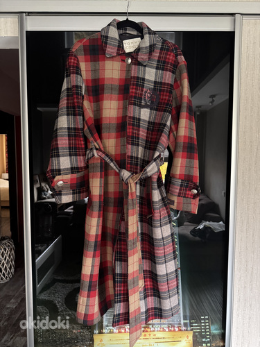 Tommy Hilfiger ICON WOOL BLEND CHECK MAC Suurus L-Xl