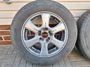 Литые диски R15 6.5J + шины 195/65 R15 (10 фото из 10)