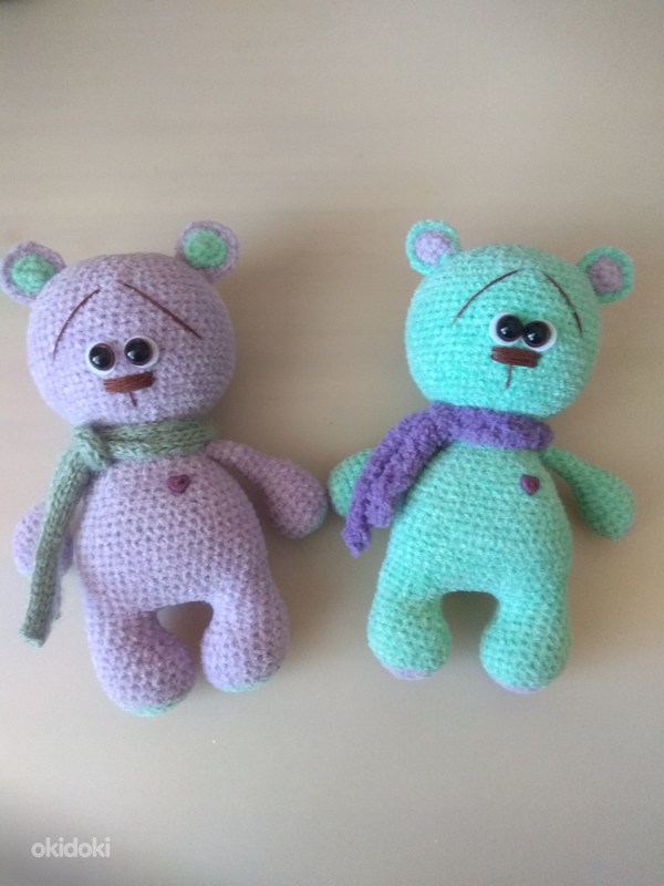 Мишка Валкетинка, связанный крючком, ручная работа. - Tallinn - Игрушки ...