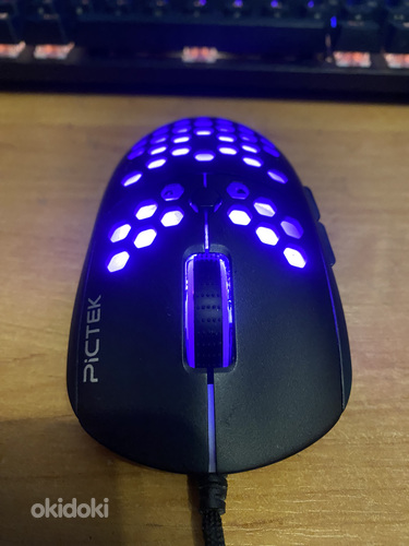 Müüa PICTEK Wired Gaming Mouse 7 RGB valgusefektiga mänguhii (foto #3)