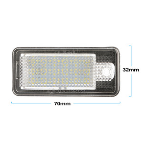 Audi A3 A4 A6 A8 LED numbrituled licence plate light (3 foto / 5)