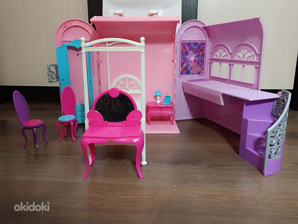 Barbie maja, nukk ja riided (foto #2)