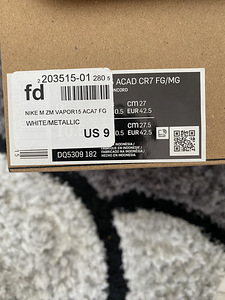 Nike CR7 Zoom Vapor 15 Academy FG/MG Puutsad (3 foto / 4)