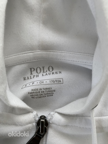 Polo Ralph Lauren Толстовка с длинными рукавами и застежкой-молнией (фото #5)