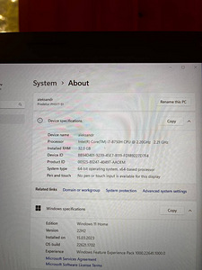 Sülearvuti Acer Predator Helios 500 (6 foto / 7)