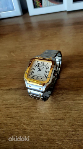 Новые мужские часы Cartier Santos (фото #1)