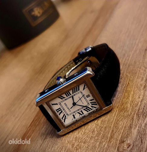 Новые мужские часы Cartier Tank (фото #2)