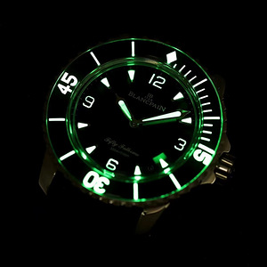 Uued meeste käekellad BlancPain Fifty Fanthoms (10 foto / 10)