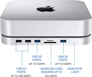 Elecife Type-C USB Hub, 2.5" SSD/HDD Mac dokkimisjaam! (2 foto / 3)