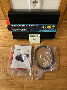 5000W / 4000W / 3000W / 1600Wpuhassiinus inverter 12v / 24v (1 foto / 3)