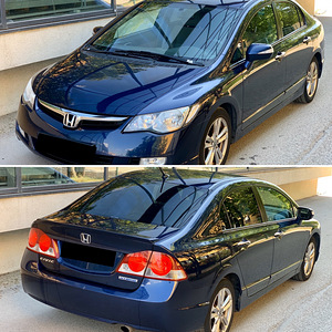 AUTORENT HONDA CIVIC LPG gaas WOLT BOLT FOOD FUDY (8 foto / 10)