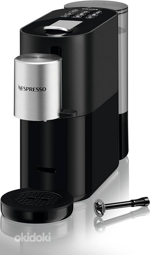 Капсульная кофемашина Krups Nespresso Atelier, черная (фото #2)