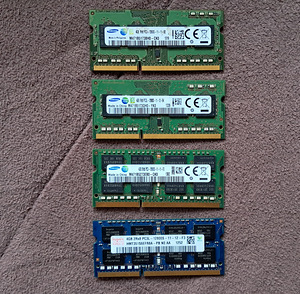 Sülearvuti mälu 16GB (4 x 4GB) DDR3 1600 (1 foto / 1)