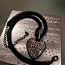 Ожерелье кулон с цепочкой с кристаллами Сваровски Swarovski (фото #3)
