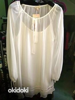 Väga ilus Suvine valge kleit uus S XS (foto #2)