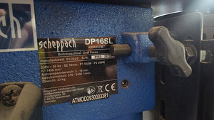 Scheppach DP16SL (3 foto / 3)
