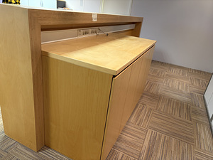 Vastuvõtulaud / reception desk LED-valgustusega (4 foto / 6)