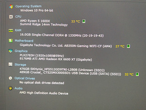 Ryzen 5 1600x/AB350M/16GB RAM/SSD Nvme 512GB/RX 6600XT 8GB (3 foto / 9)