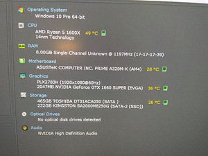Ryzen 5 1600x/A320/8 ГБ ОЗУ/SSD 250 ГБ/жесткий диск 500 ГБ/G (2 фото из 8)