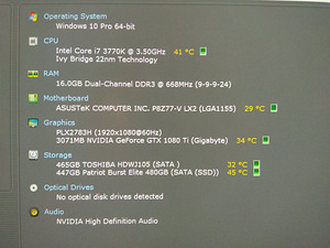 I7-3770K/Z77/16 ГБ ОЗУ/SSD 480 ГБ/жесткий диск 500 ГБ/GTX 10 (2 фото из 10)