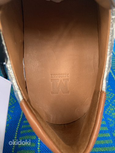 Новые кожаные кроссовки MMissoni 41 (фото #4)