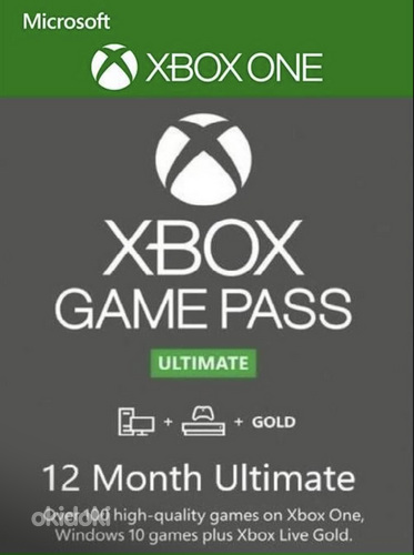 Xbox Game pass 12 kuud (foto #1)