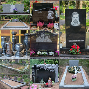 Памятники, Ограждения, Чистка Оград, Камней, Песок, Портреты