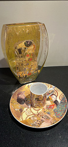Gustav Klimt vaas, taldrik, tass (3 foto / 3)