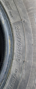 215/70/R15c Talvetehvid (3 foto / 4)