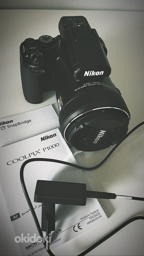 Digikaamera Nikon Coolpix P1000, Must (foto #6)