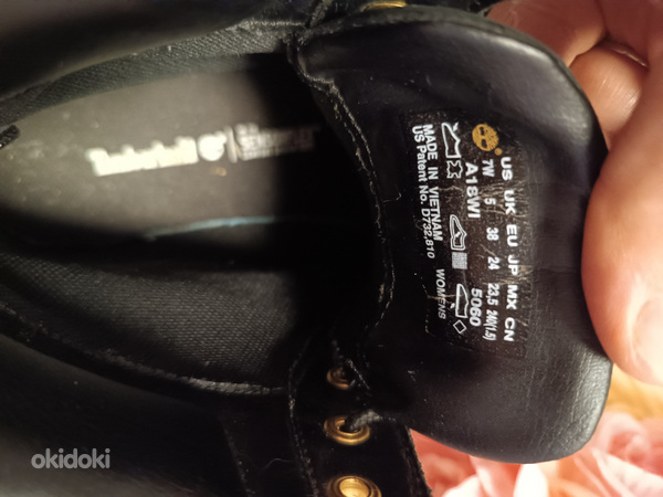 Ботинки ВО из натуральной кожи Timberland 38 (фото #7)