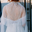 Свадебный комплект (платье, болеро, фата, украшение) (фото #4)