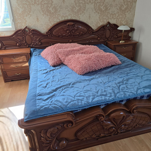 Itaalia magamistoamööbli komplekt voodi+kummut
