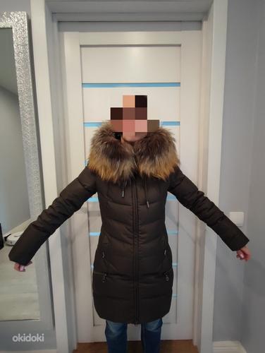 Зимнее пальто с натуральным мехом XS (фото #2)
