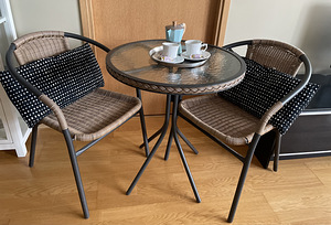 Rõdukomplekt + 2 padjad (diameeter 64) (1 foto / 2)