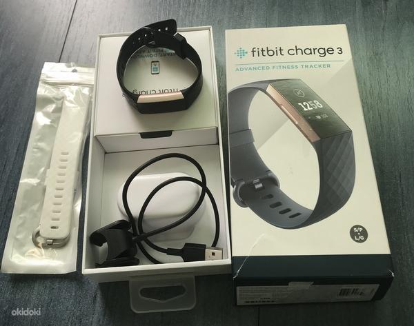 Fitbit charge 3 (Südame tervise jälgimine ja hapnik) (foto #1)
