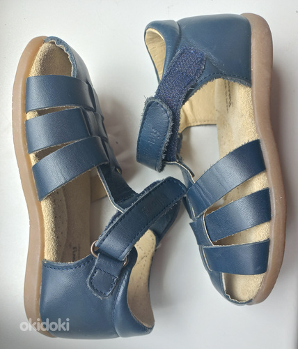 Новые кожаные сандалии, размер 23 (фото #3)