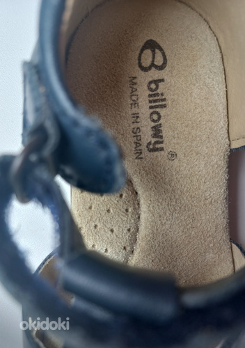 Новые кожаные сандалии, размер 23 (фото #4)