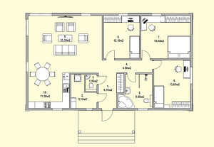 Производитель деревянных каркасных домов Grata Eco House (3 фото из 3)