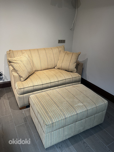 Sleeper Sofa with Leg Rest Poof (foto #1)