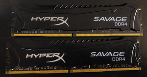 HyperX Savage DDR4 2×8gb kit (1 foto / 1)