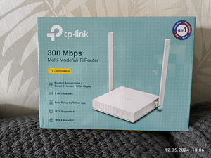 TP-Link TL-WR844N, 300 Мбит/с, белый - WiFi-роутер (3 фото из 3)