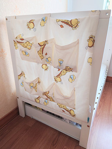 Võrevoodi 60x120 koos voodialuse kastiga (2 foto / 9)