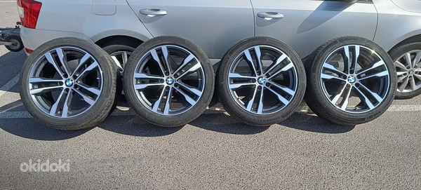 20-дюймовые колеса BMW X5/X6 с датчиками давления в шинах (фото #1)