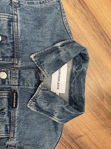 Новая джинсовая куртка Calvin Klein, размер S (фото #3)
