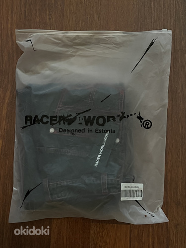 Racer worldwide black misty jeans (фото #1)